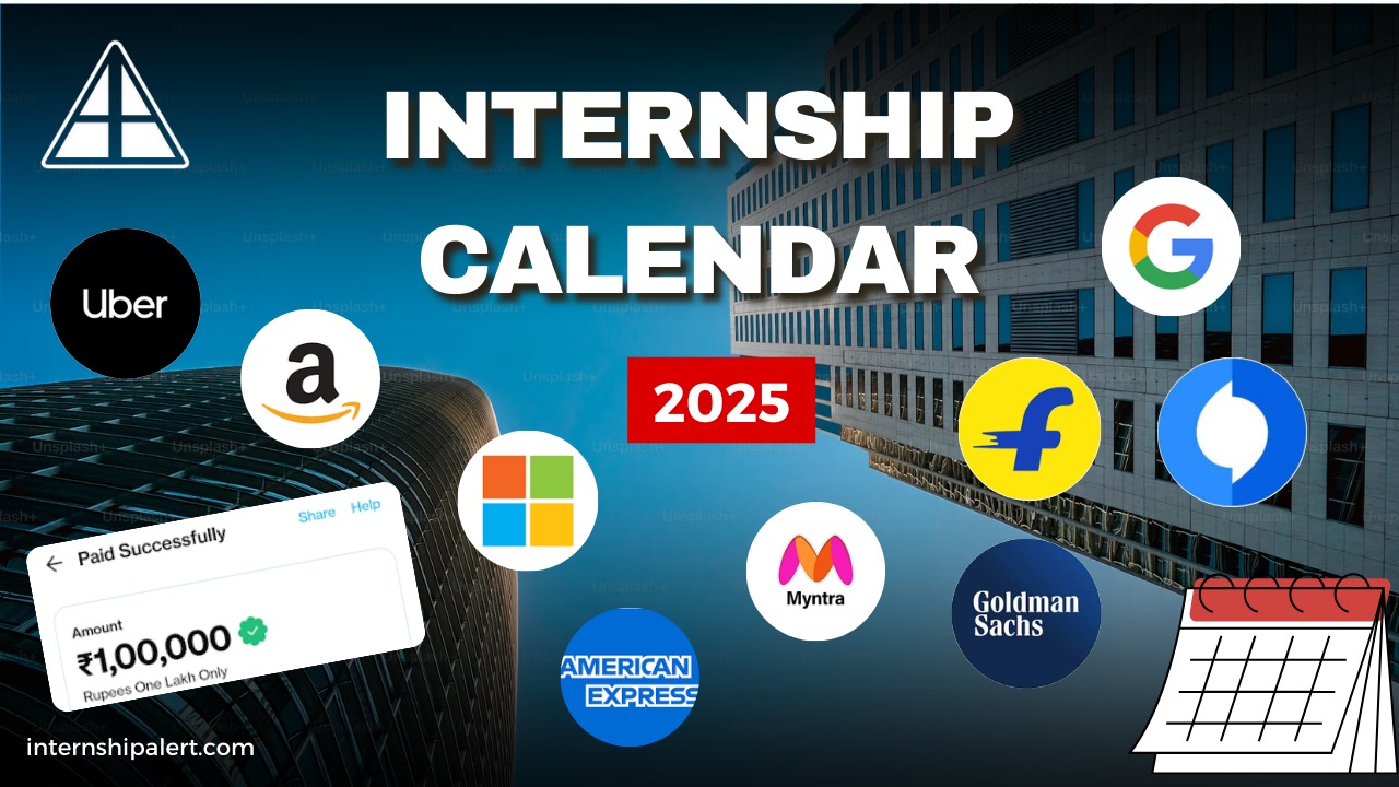 Internship Calendar 2025